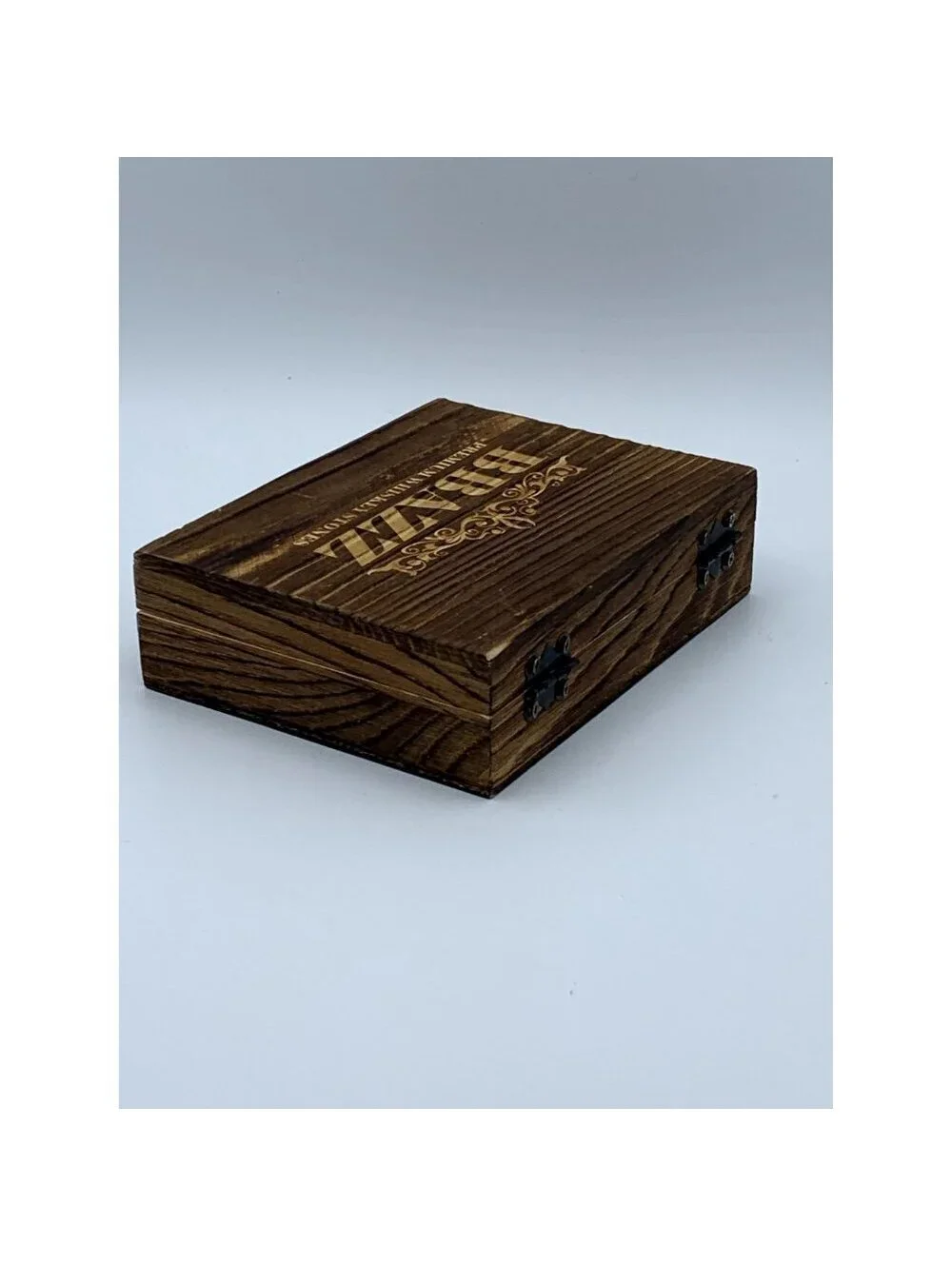 Premium Whiskey Stones, 9 Count in Wood Case, with tong, NEW